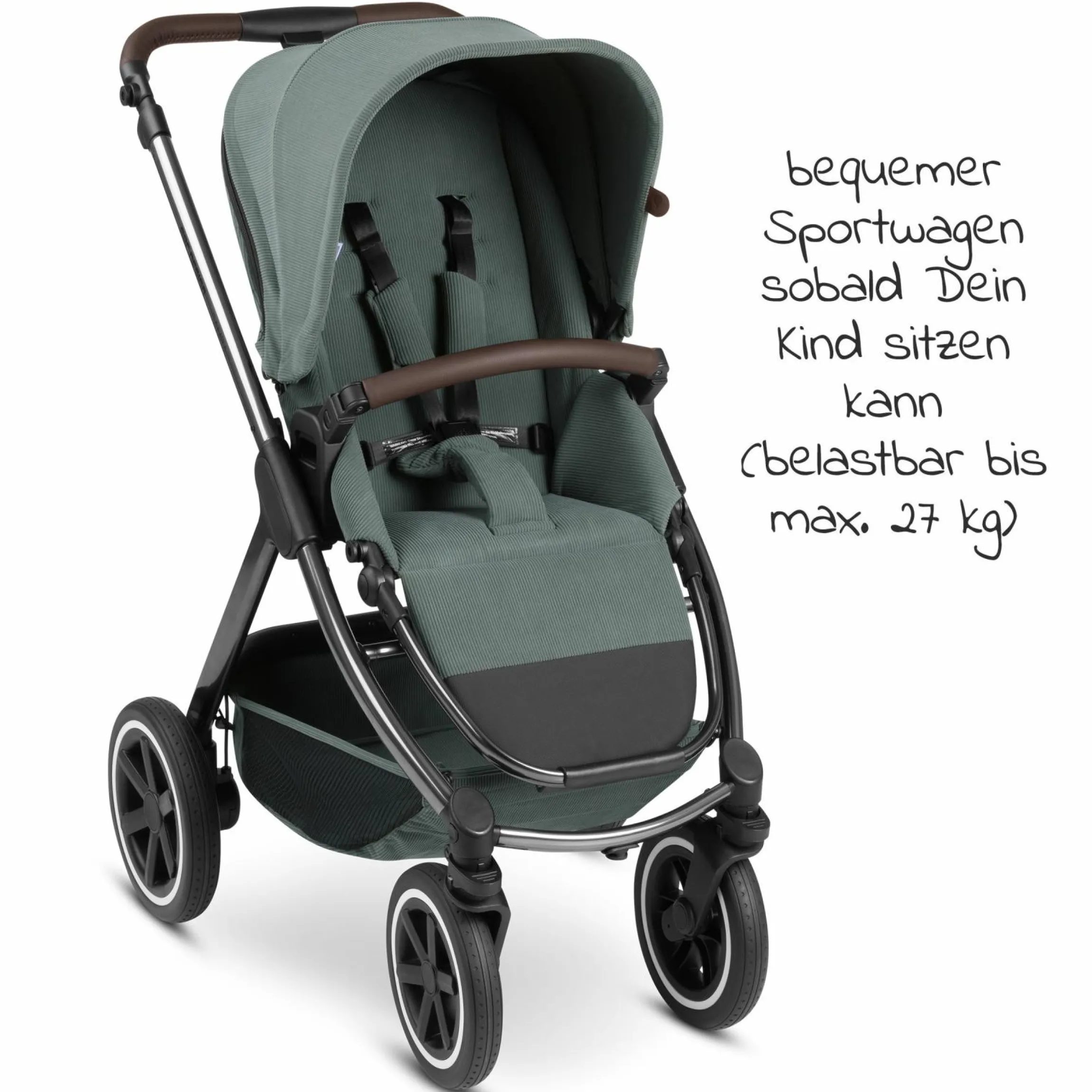 Buggy & Sportwagen Samba mit Sportsitz (ab ca. 9 Monate) - Aloe - Kollektion 2024