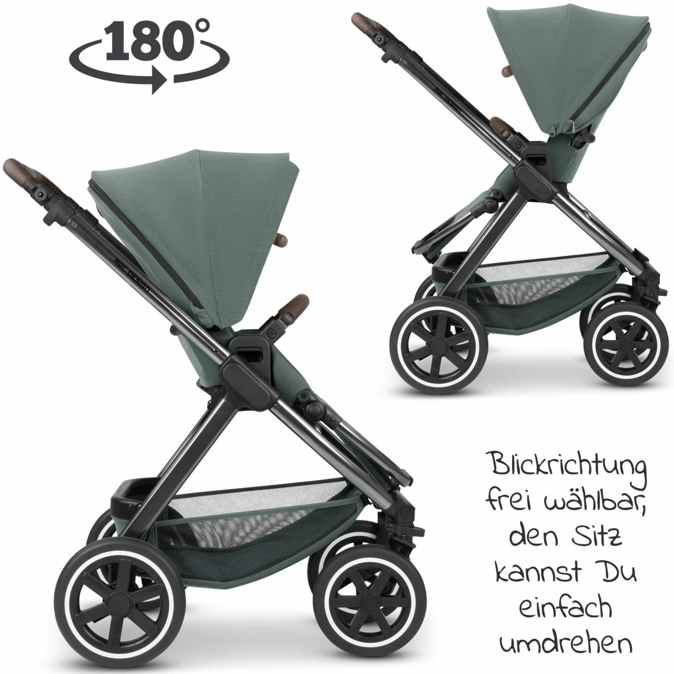 Buggy & Sportwagen Samba mit Sportsitz (ab ca. 9 Monate) - Aloe - Kollektion 2024