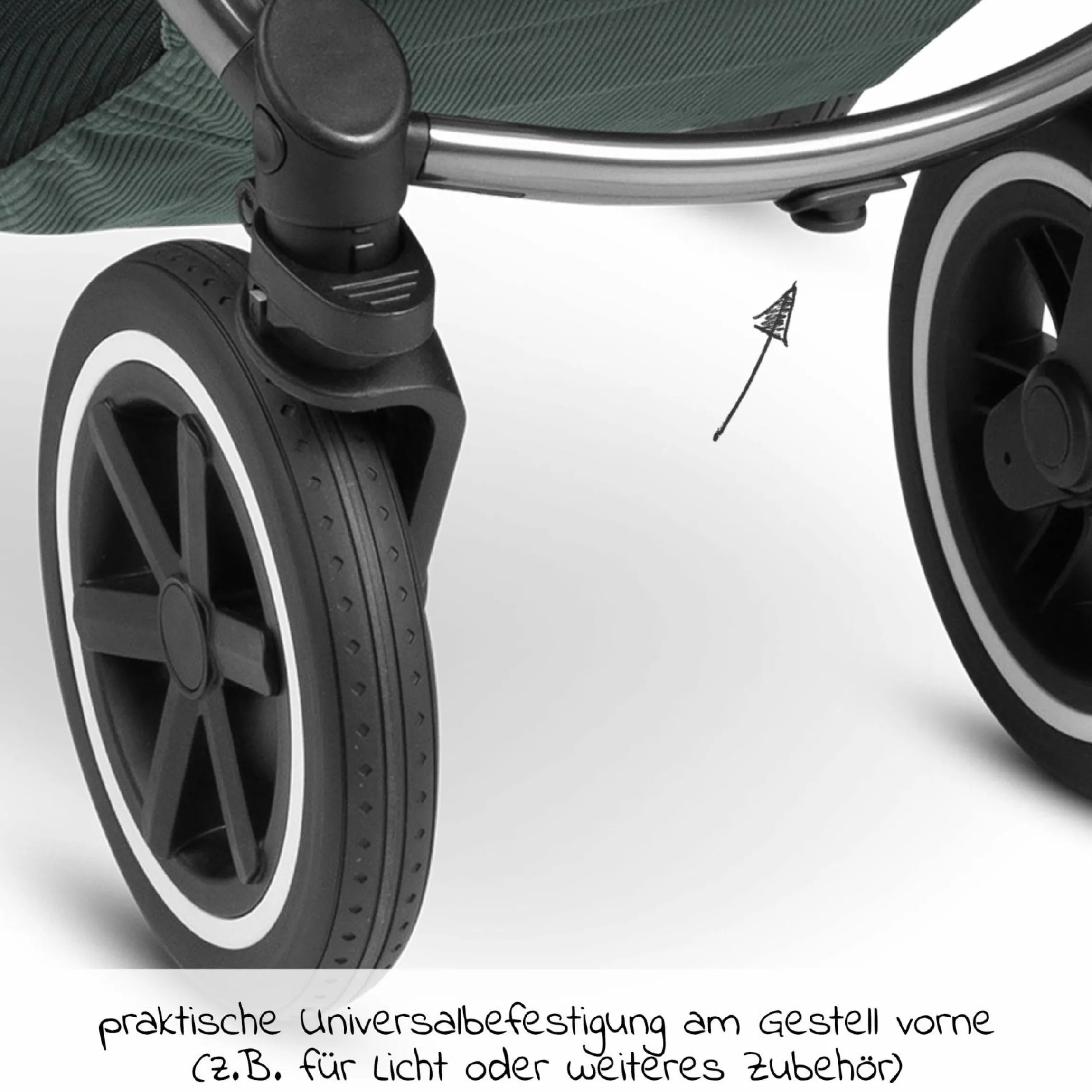 Buggy & Sportwagen Samba mit Sportsitz (ab ca. 9 Monate) - Aloe - Kollektion 2024