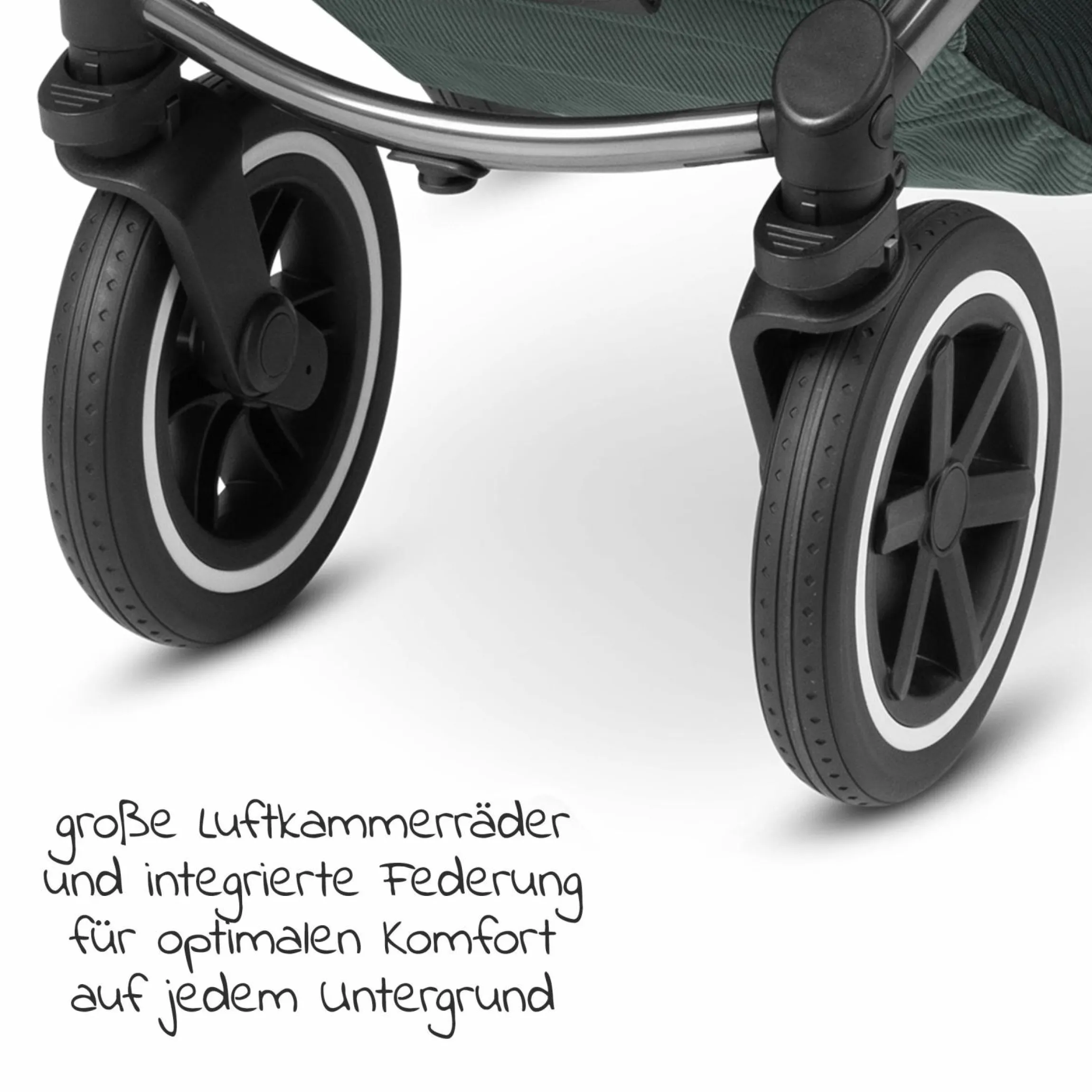 Buggy & Sportwagen Samba mit Sportsitz (ab ca. 9 Monate) - Aloe - Kollektion 2024