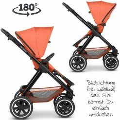 Buggy & Sportwagen Samba mit Sportsitz (ab ca. 9 Monate) - Carrot - Kollektion 2024