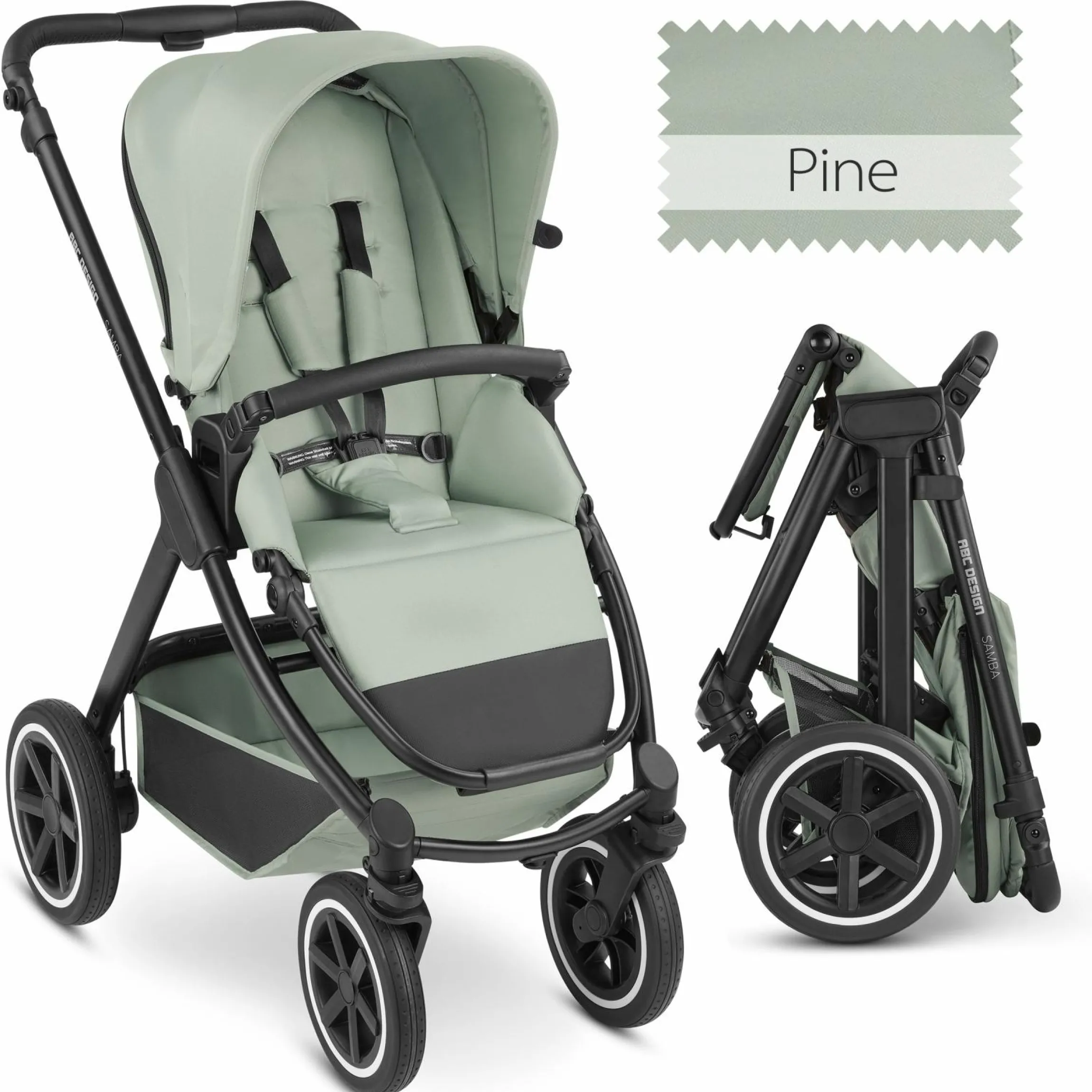 Buggy & Sportwagen Samba mit Sportsitz (ab ca. 9 Monate) - Pine - Kollektion 2024