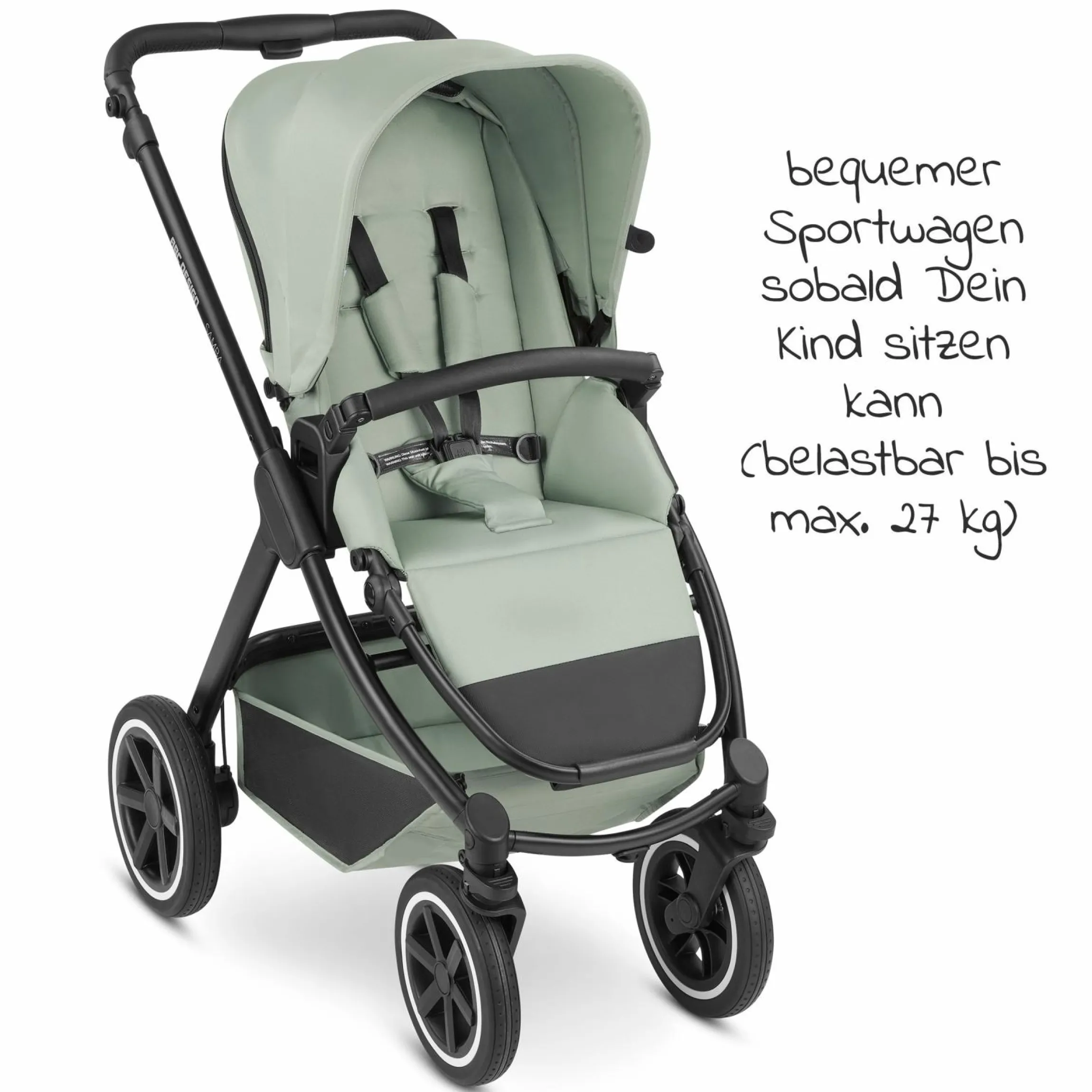 Buggy & Sportwagen Samba mit Sportsitz (ab ca. 9 Monate) - Pine - Kollektion 2024