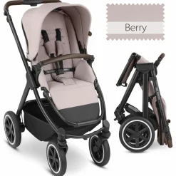 Buggy & Sportwagen Samba mit Sportsitz (ab ca. 9 Monate) - Pure Edition - Berry - Kollektion 2024