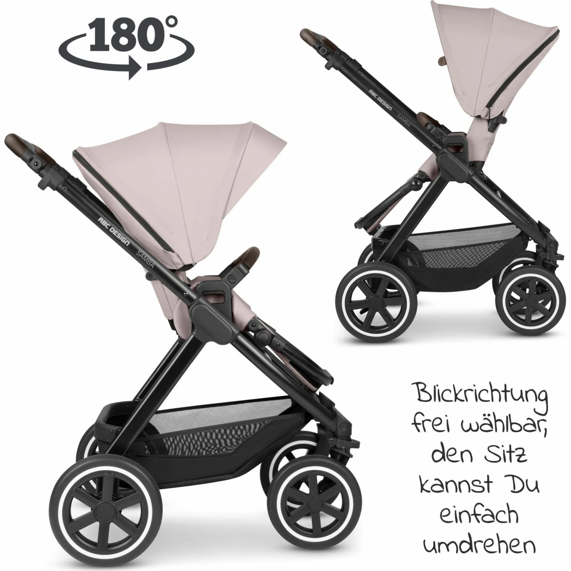 Buggy & Sportwagen Samba mit Sportsitz (ab ca. 9 Monate) - Pure Edition - Berry - Kollektion 2024