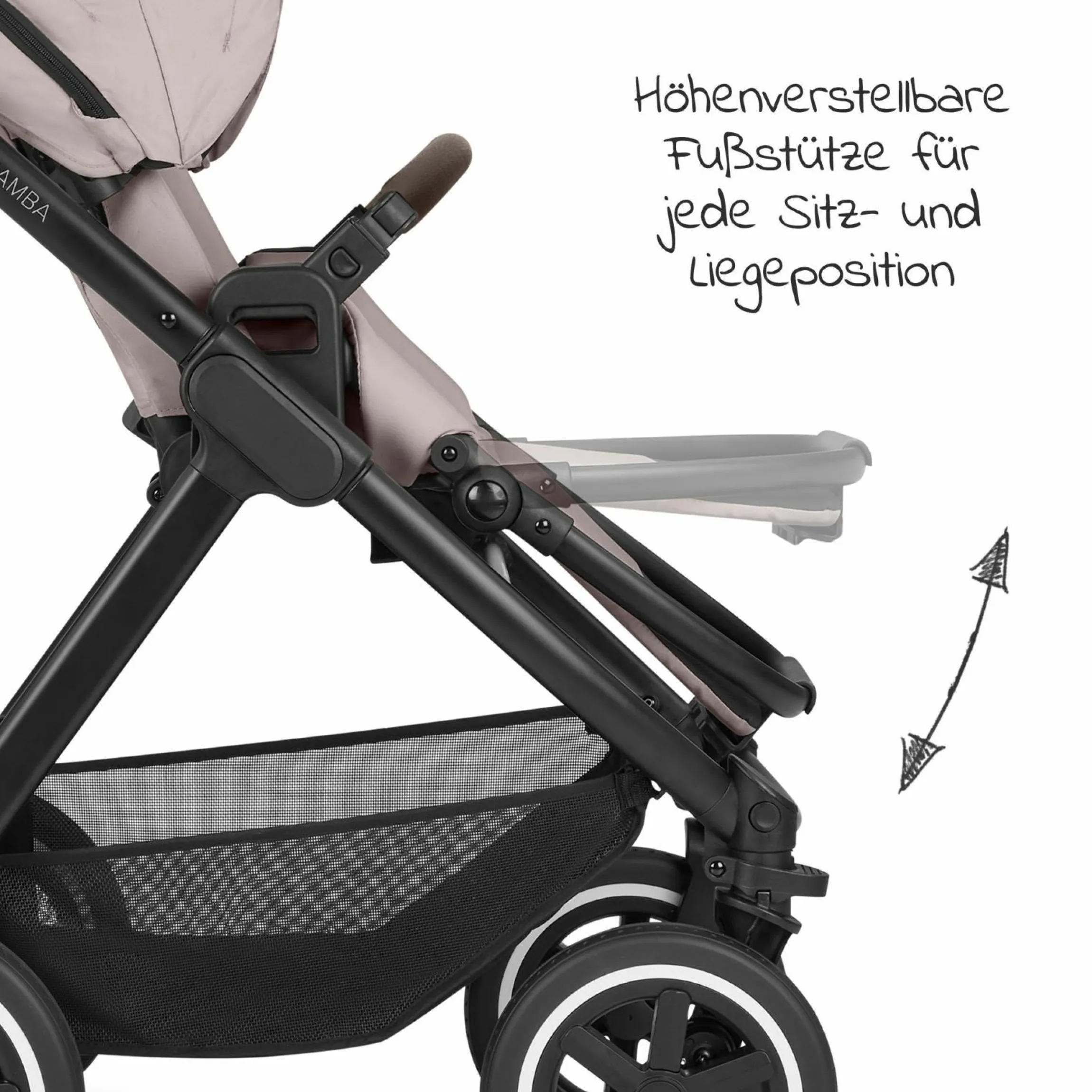 Buggy & Sportwagen Samba mit Sportsitz (ab ca. 9 Monate) - Pure Edition - Berry - Kollektion 2024