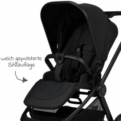 Buggy & Sportwagen Sport bis 22 kg mit Liegeposition, umsetzbare Sitzeinheit und Teleskopschieber - Onyx Melange