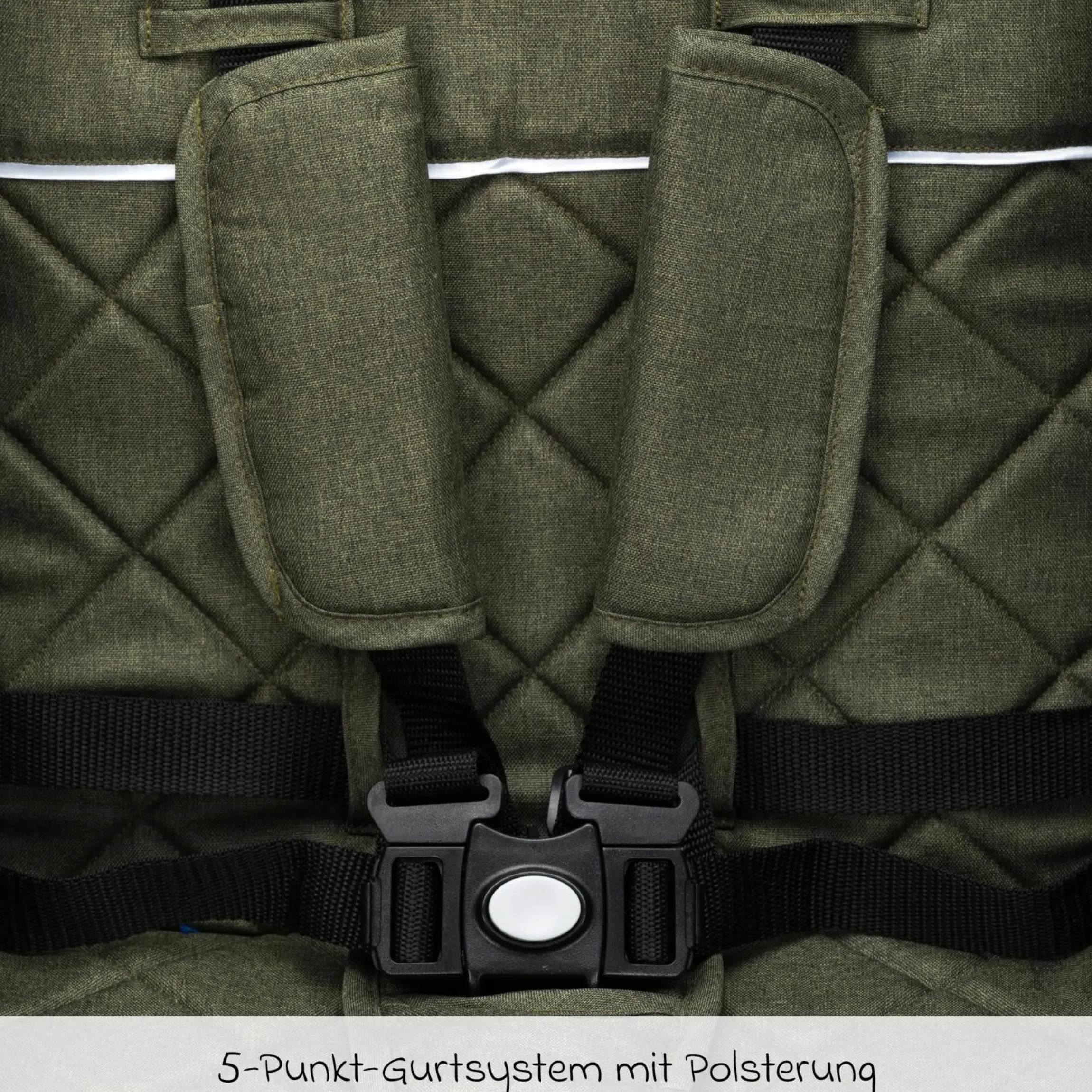 Buggy & Sportwagen Styler Elite bis 22 kg mit Trolly-Funktion und Liegefunktion - Olive Melange
