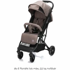 Buggy & Sportwagen Styler Elite bis 22 kg mit Trolly-Funktion und Liegefunktion - Taupe