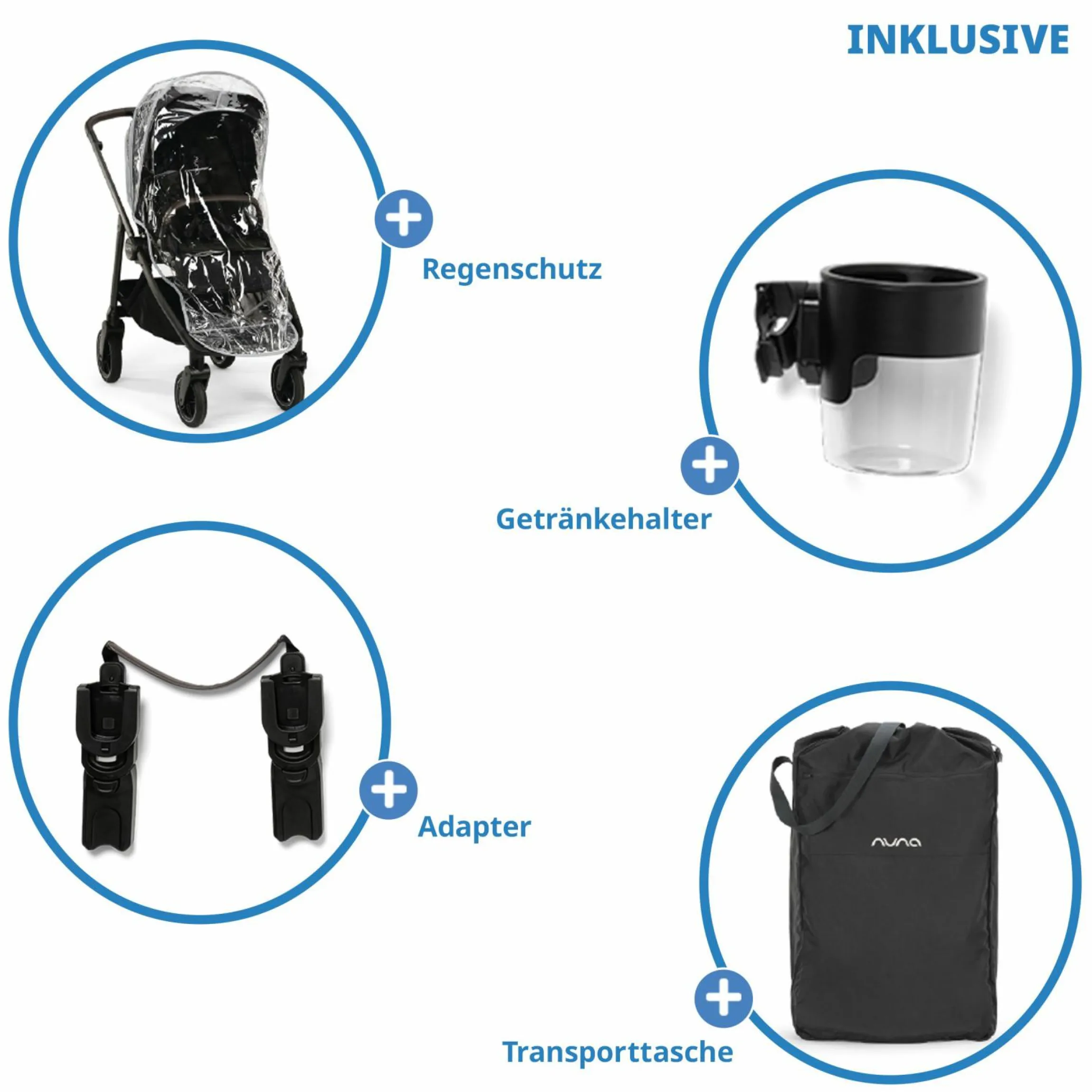 Buggy & Sportwagen Swiv bis 22 kg mit magnetischem Gurtverschluss, umsetzbarem Sportsitz, höhenverstellbarem Schieber, inkl. Adapter, Transporttasche, Getränkehalter & Regenschutz - Caviar