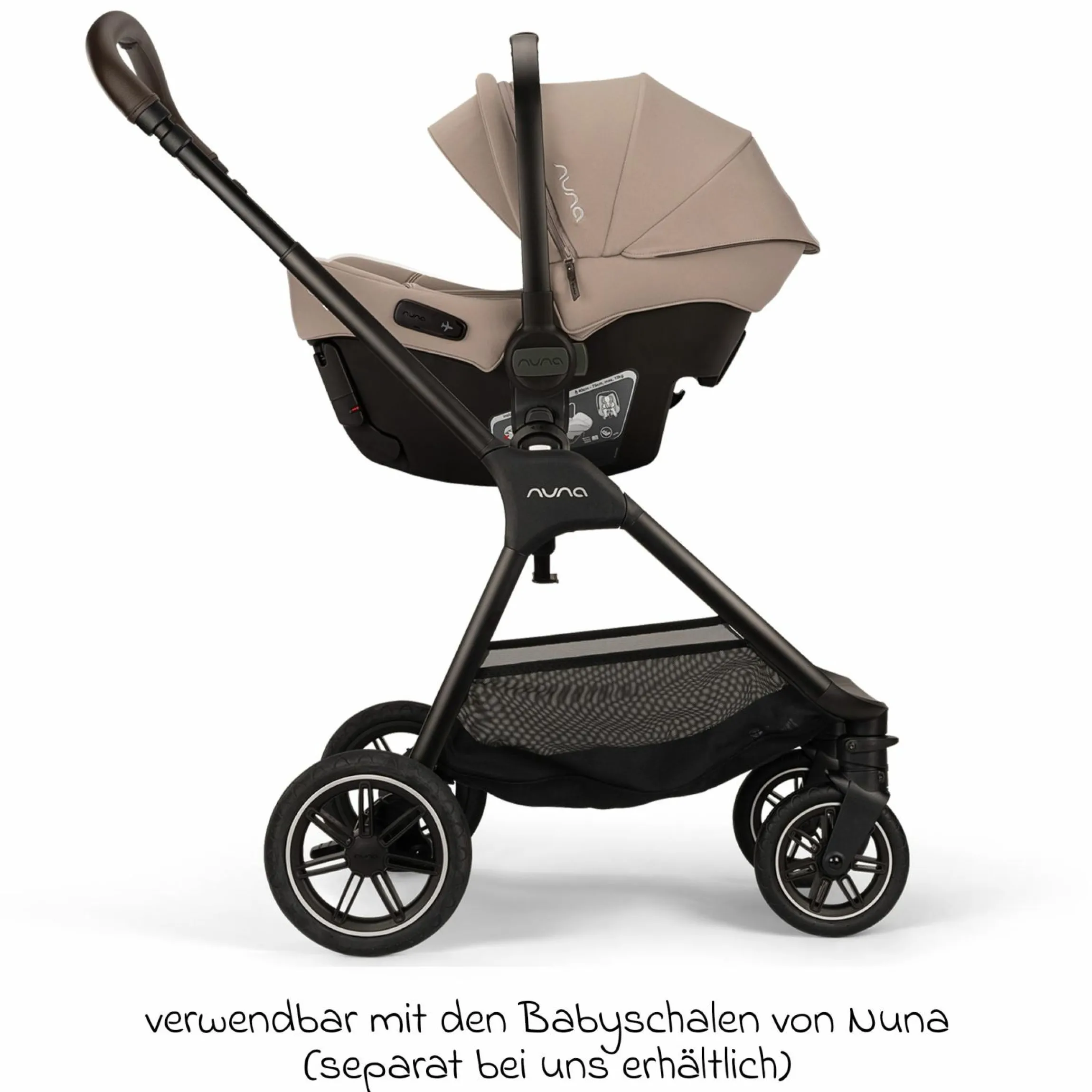 Buggy & Sportwagen TRIV next bis 22 kg mit magnetischem Gurtverschluss, umsetzbarem Allwettersitz, höhenverstellbarem Schieber - nur 8,9 kg schwer inkl. Adapter & Regenschutz - Cedar - Kollektion 2025