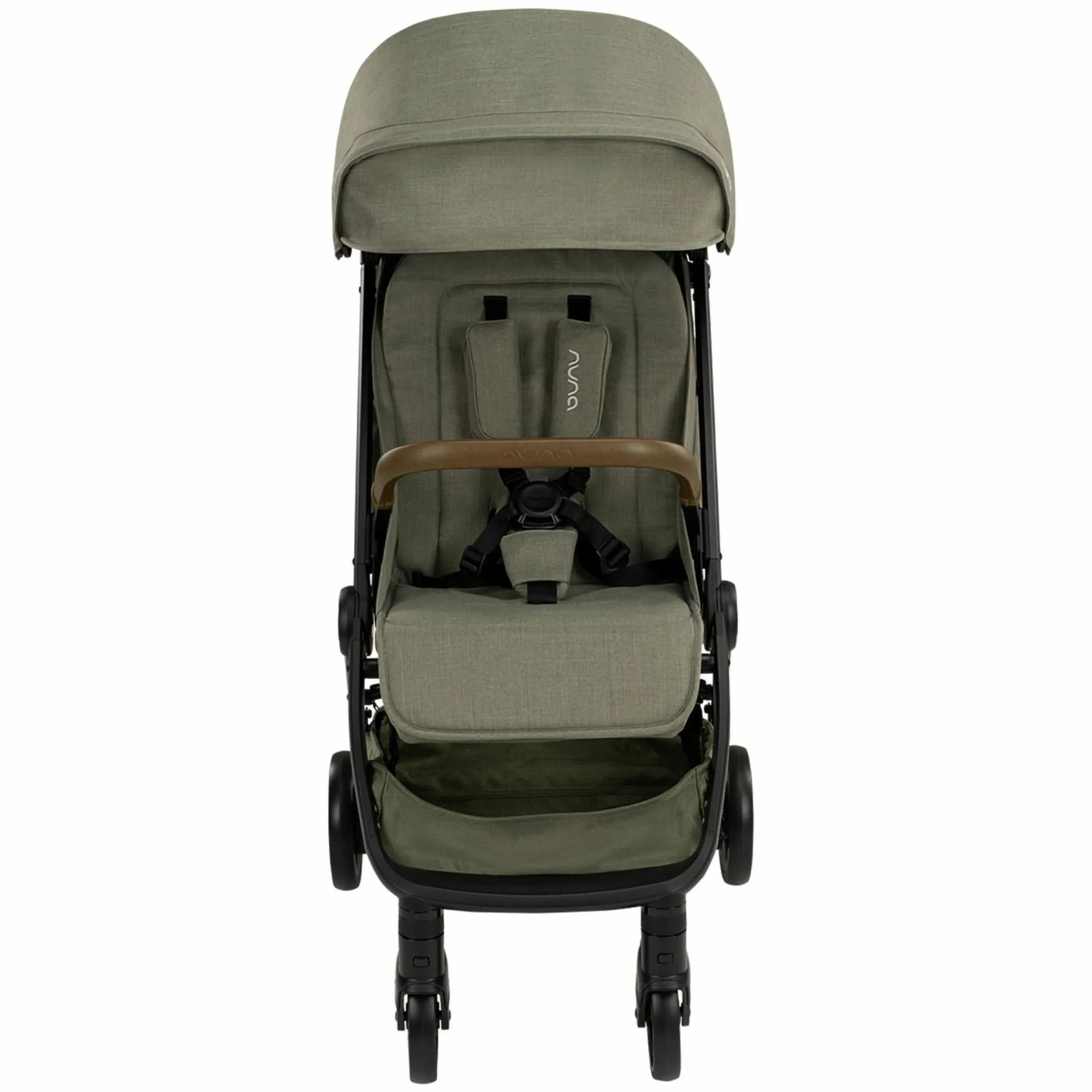 Buggy & Sportwagen TRVL Lx bis 22 kg mit magnetischem Gurtverschluss, automatischem Faltmechanismus inkl. Regenschutz & Transporttasche - Pine - Kollektion 2025