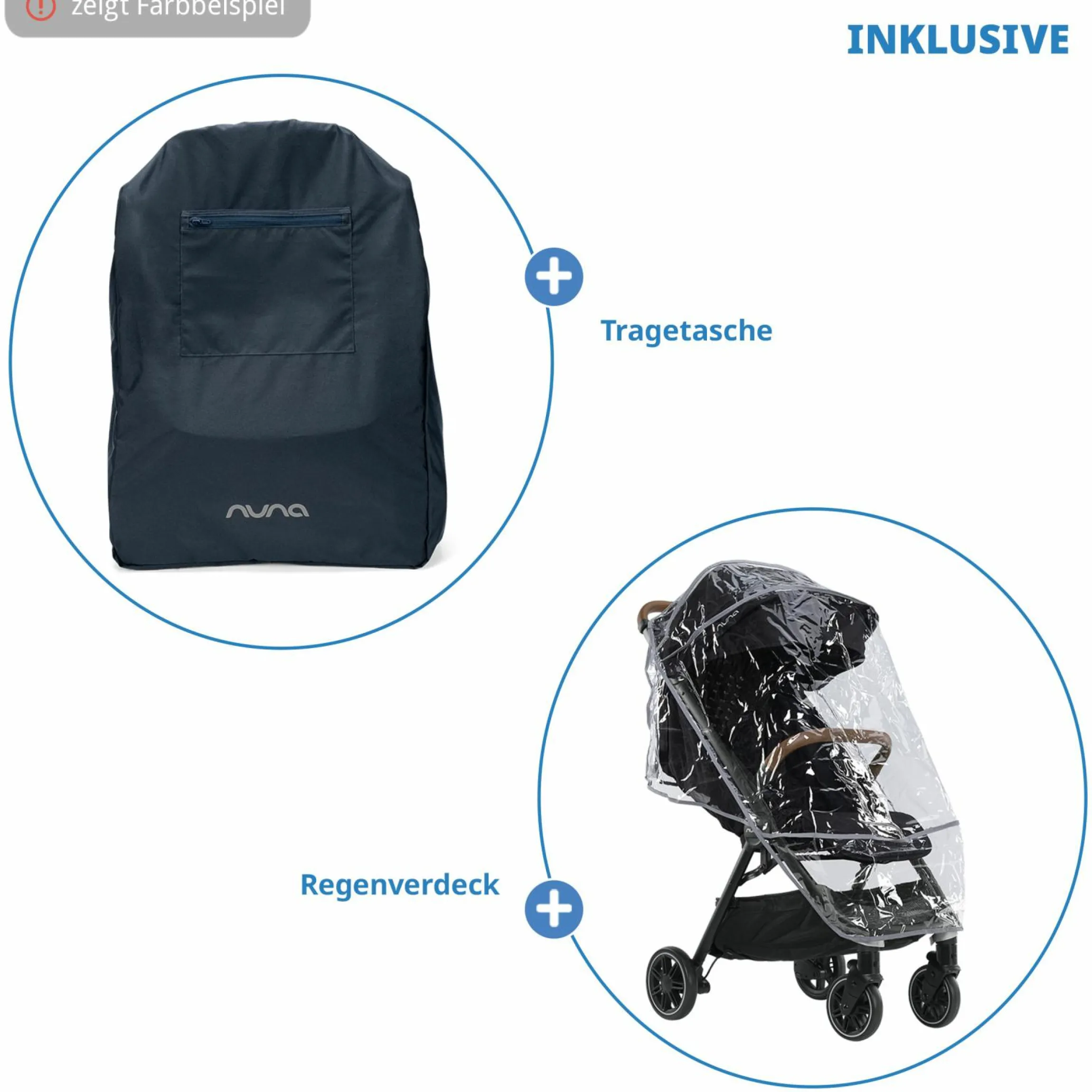 Buggy & Sportwagen TRVL Lx bis 22 kg mit magnetischem Gurtverschluss, automatischem Faltmechanismus inkl. Regenschutz & Transporttasche - Caviar - Kollektion 2025
