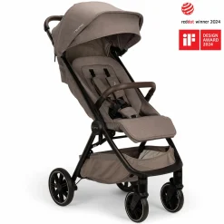 Buggy & Sportwagen TRVL Lx bis 22 kg mit magnetischem Gurtverschluss, automatischem Faltmechanismus inkl. Regenschutz & Transporttasche - Cedar