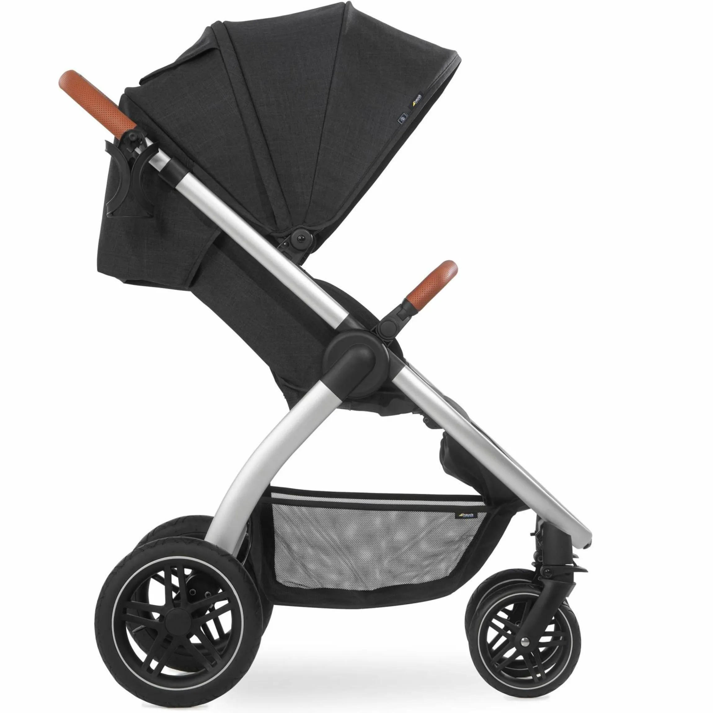 Buggy & Sportwagen UpTown (mit Liegefunktion, Schieber höhenverstellbar, Einhand-Faltung) - Melange Black