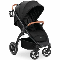 Buggy & Sportwagen UpTown Black (mit Liegefunktion, Schieber höhenverstellbar, Einhand-Faltung) - Melange Black