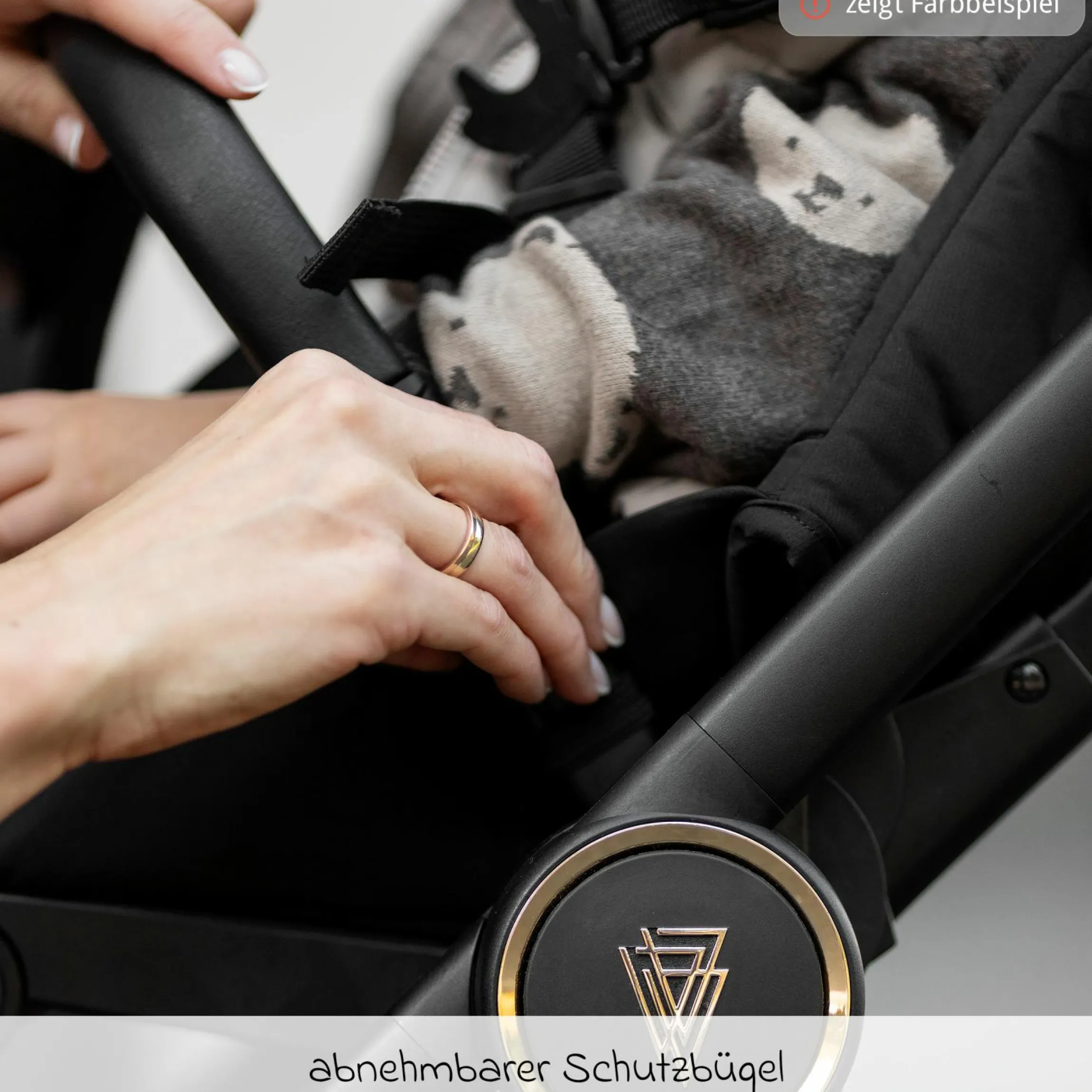 Buggy & Sportwagen Vero bis 22 kg mit Teleskopschieber, Liegeposition inkl. Regenschutz, Tragegurt & Beindecke - Sand - Kollektion 2025
