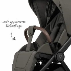Buggy & Sportwagen Vero bis 22 kg mit Teleskopschieber, Liegeposition inkl. Regenschutz, Tragegurt & Beindecke - Sage - Kollektion 2025