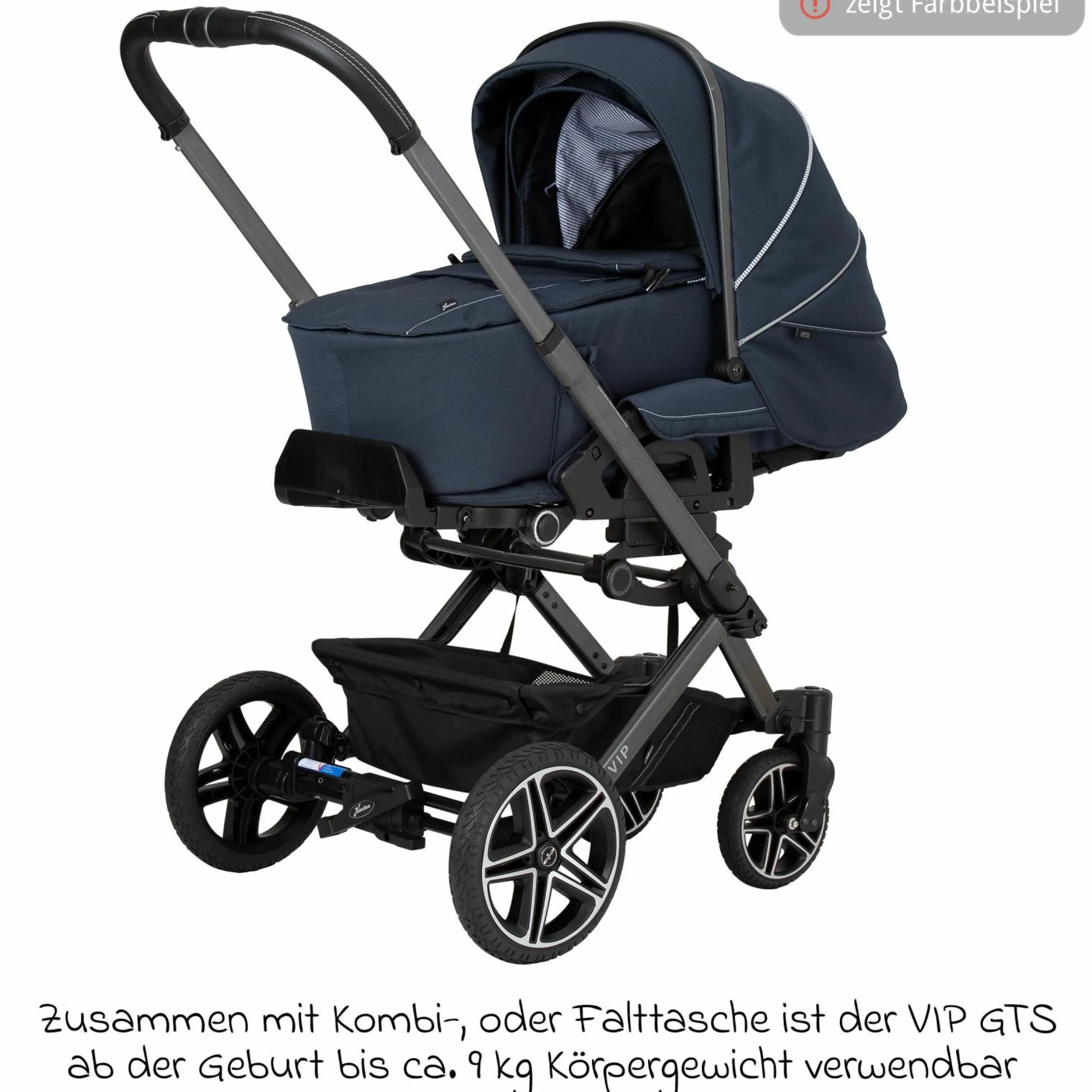Buggy & Sportwagen Vip GTS bis 22 kg belastbar mit Teleskopschieber inkl. Regenschutz - Animal Stars - Kollektion 2024