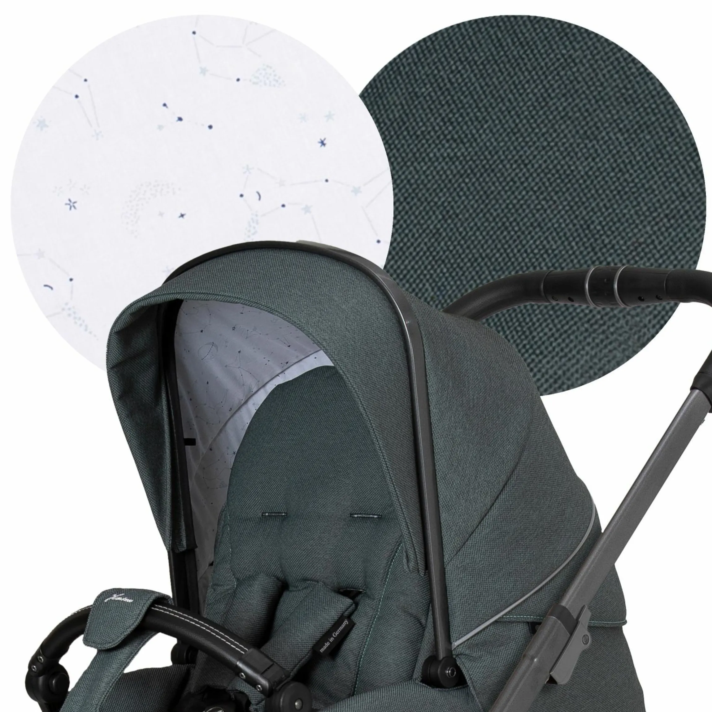 Buggy & Sportwagen Vip GTS bis 22 kg belastbar mit Teleskopschieber inkl. Regenschutz - Animal Stars - Kollektion 2024