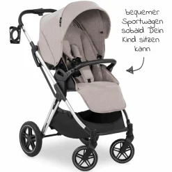 Buggy & Sportwagen Vision X inkl. XXL Zubehörpaket - Melange Beige