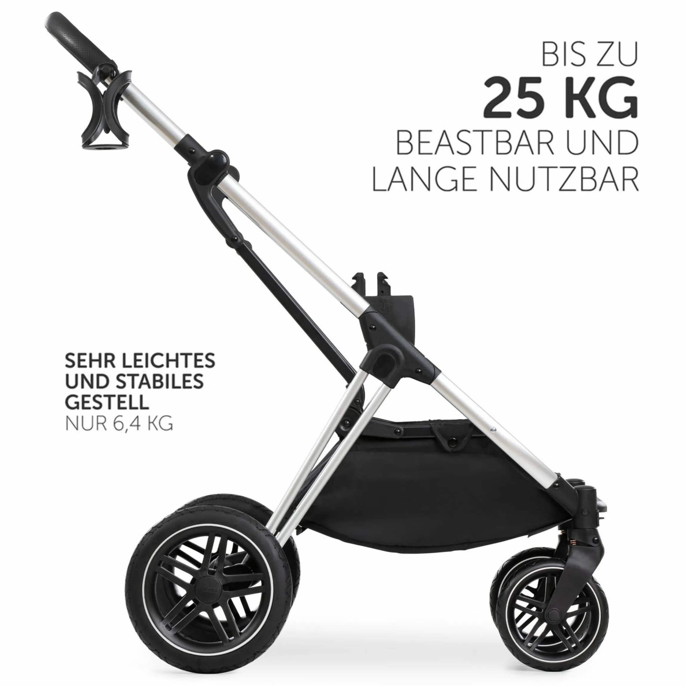Buggy & Sportwagen Vision X inkl. XXL Zubehörpaket - Melange Rose