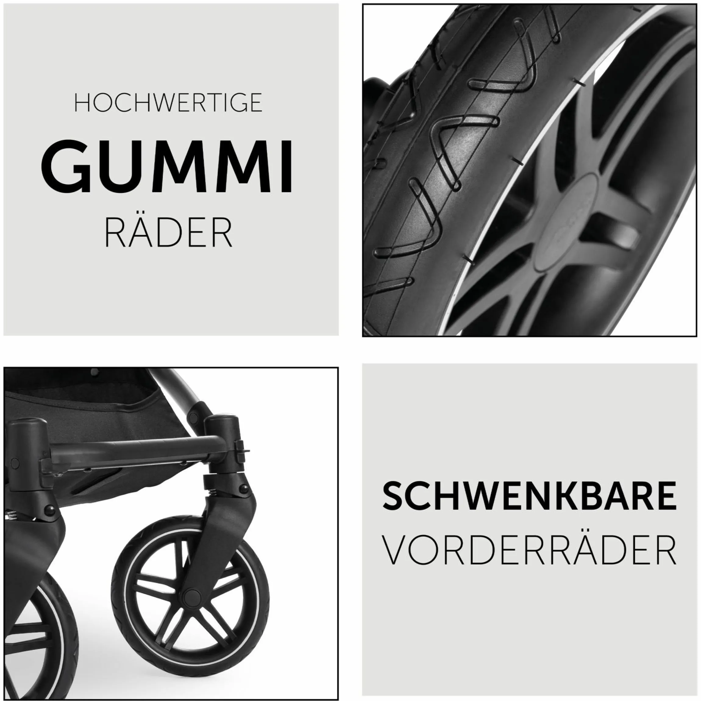 Buggy & Sportwagen Vision X inkl. XXL Zubehörpaket - Melange Rose