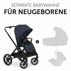 Buggy & Sportwagen Walk N Care mit Liegefunktion und drehbarem Sitz (bis 25 kg belastbar) - Dark Navy Blue