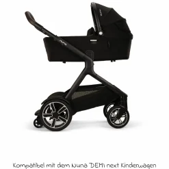 Buggy Board Rider Board für Kinderwagen DEMI next - Black - Kollektion 2025
