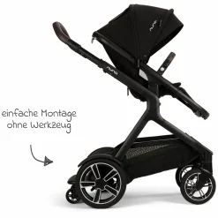 Buggy Board Rider Board für Kinderwagen DEMI next - Black - Kollektion 2025