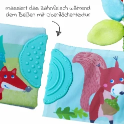 Buggy Buch Waldtiere - mit Beißecke