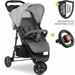 Buggy Citi Neo 3 inkl. XXL Zubehörpaket & Buggy-Lenkrad - Grey