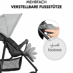 Buggy Citi Neo 3 inkl. XXL Zubehörpaket & Buggy-Lenkrad - Grey