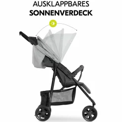 Buggy Citi Neo 3 inkl. XXL Zubehörpaket & Buggy-Lenkrad - Grey