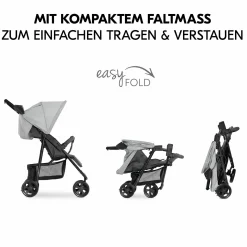 Buggy Citi Neo 3 inkl. XXL Zubehörpaket & Buggy-Lenkrad - Grey