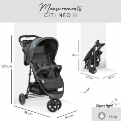 Buggy Citi Neo II - Caviar Stone