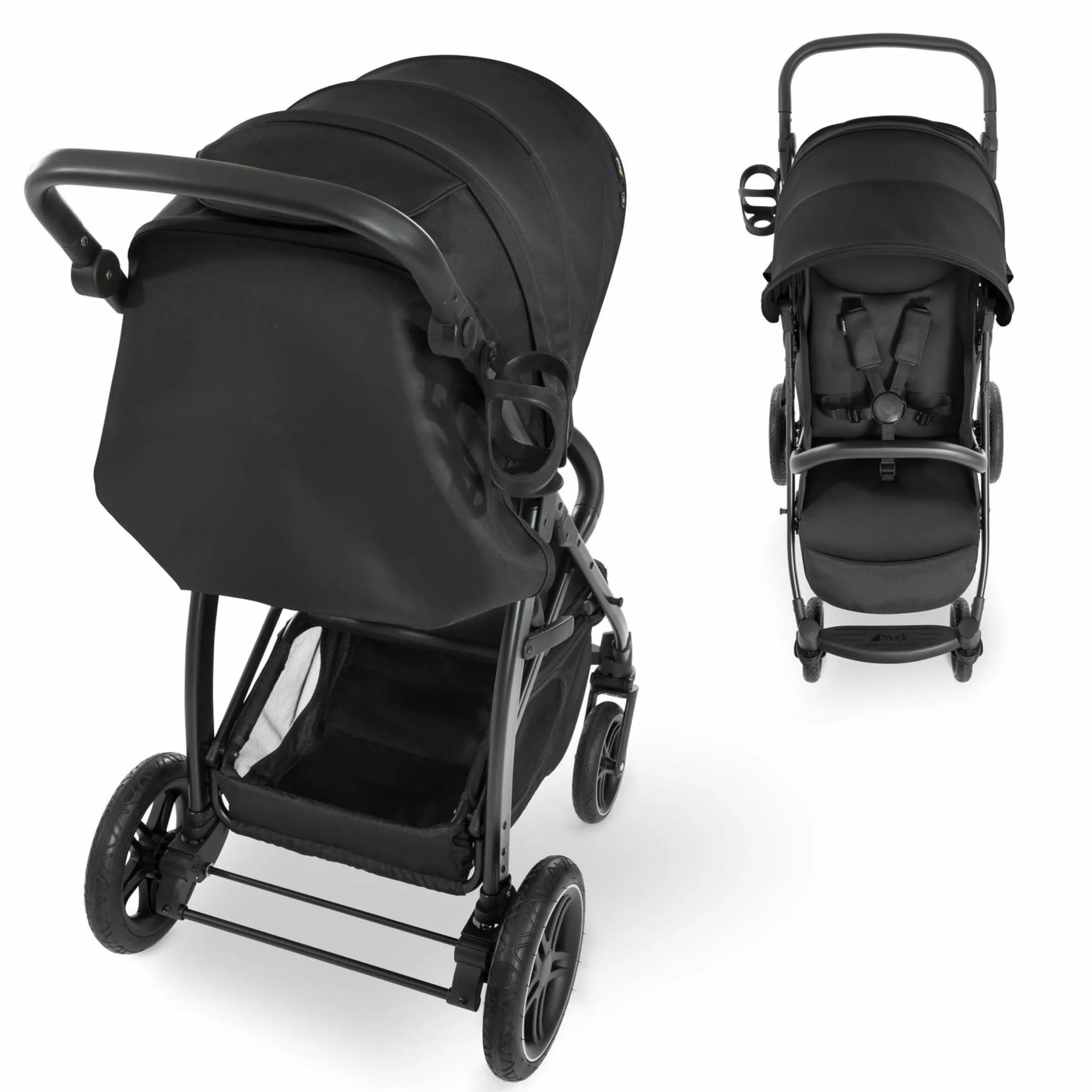 Buggy Rapid 4D (bis 25 kg) - XL Verdeck & All-Terrain Bereifung - Black