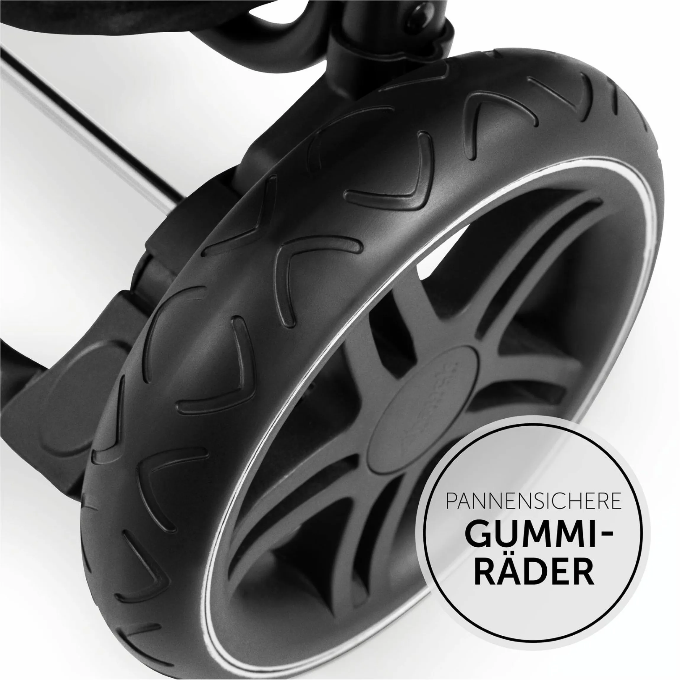 Buggy Rapid 4D (bis 25 kg) - XL Verdeck & All-Terrain Bereifung - inkl. XXL Zubehörpaket & Fehn Spieltier Schäfchen - Dusty Rose