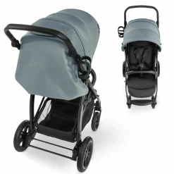 Buggy Rapid 4D (bis 25 kg) - XL Verdeck & All-Terrain Bereifung - Jungle Green