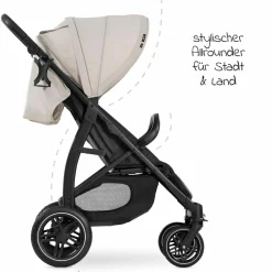 Buggy Rapid 4D (bis 25 kg) - XL Verdeck & All-Terrain Bereifung - Classic Beige