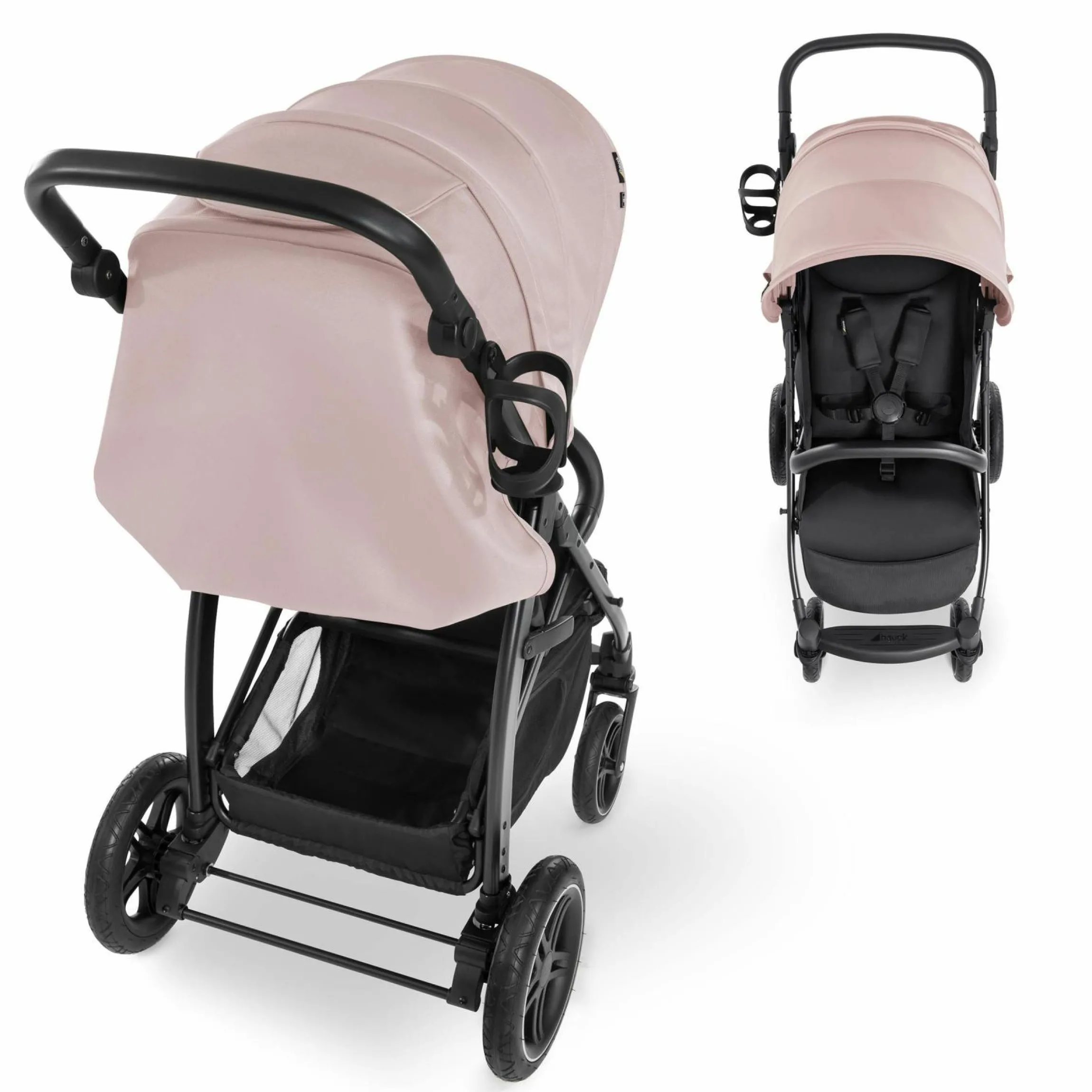 Buggy Rapid 4D (bis 25 kg) - XL Verdeck & All-Terrain Bereifung - Dutsy Rose