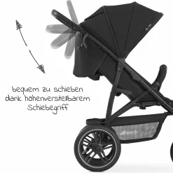 Buggy Rapid 3R (bis 25 kg) - Black
