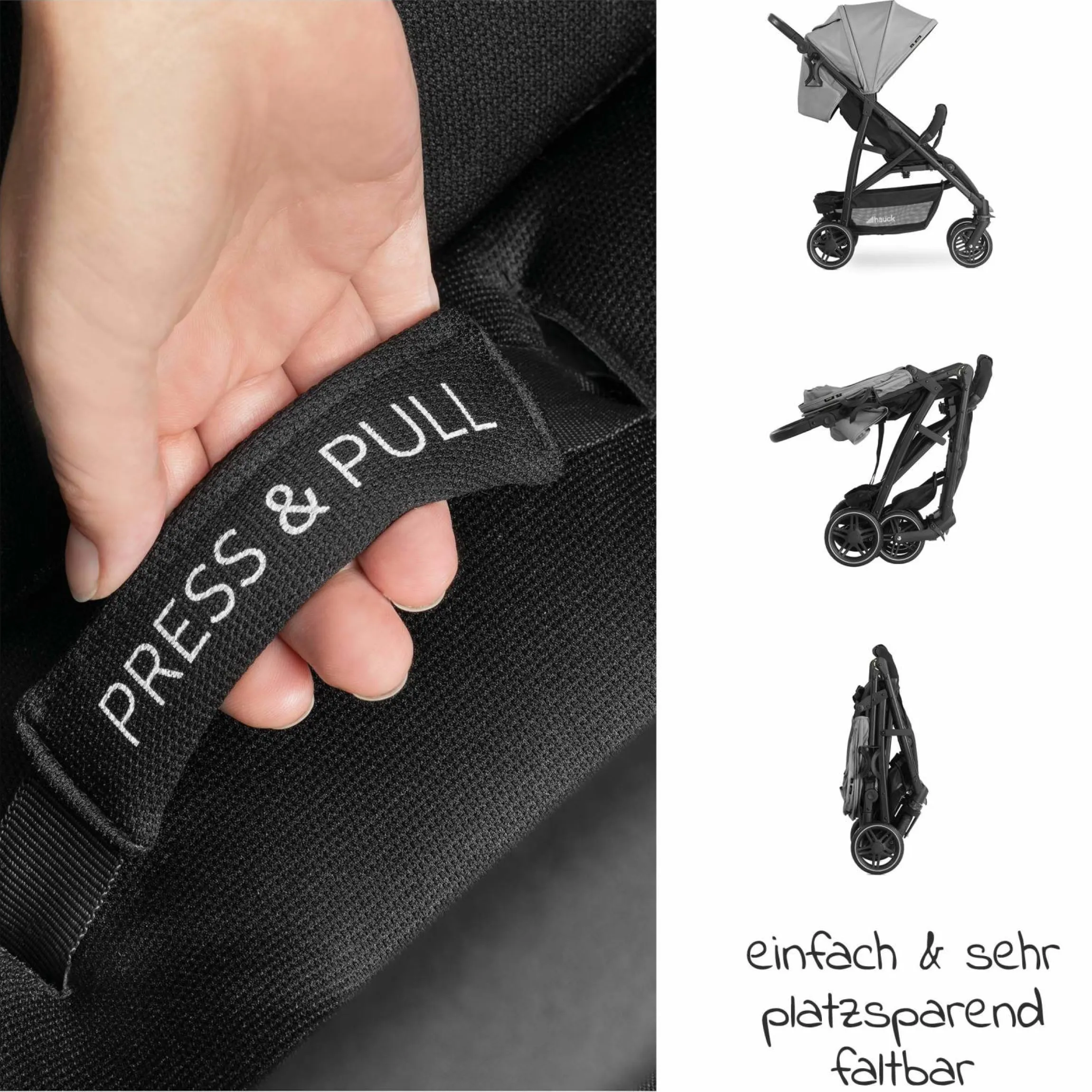 Buggy Rapid 4R Plus (bis 25 kg) - Grey