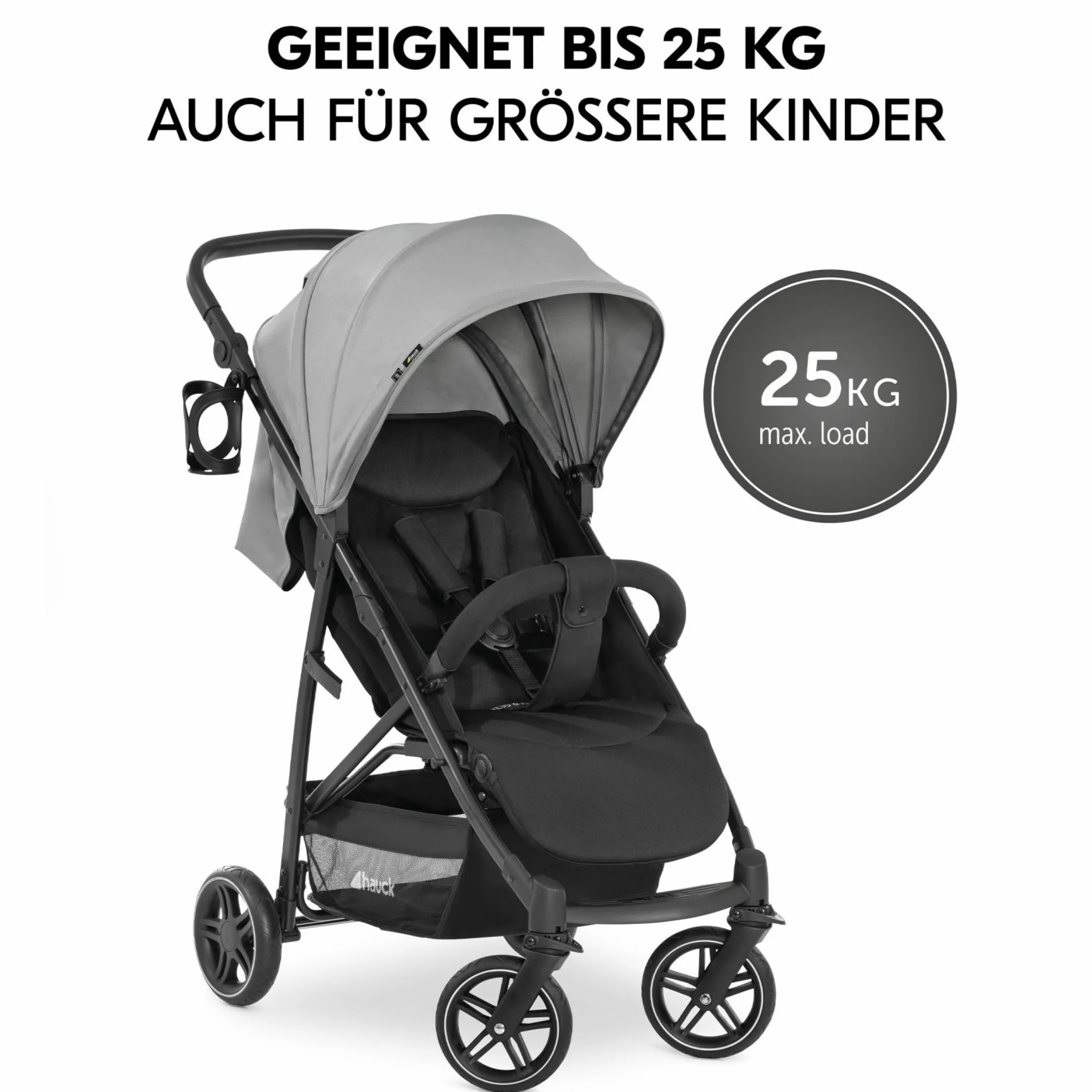 Buggy Rapid 4R Plus inkl. XXL Zubehörpaket & Buggy-Lenkrad - Grey
