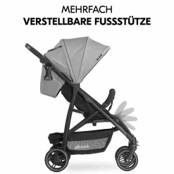 Buggy Rapid 4R Plus inkl. XXL Zubehörpaket & Buggy-Lenkrad - Grey