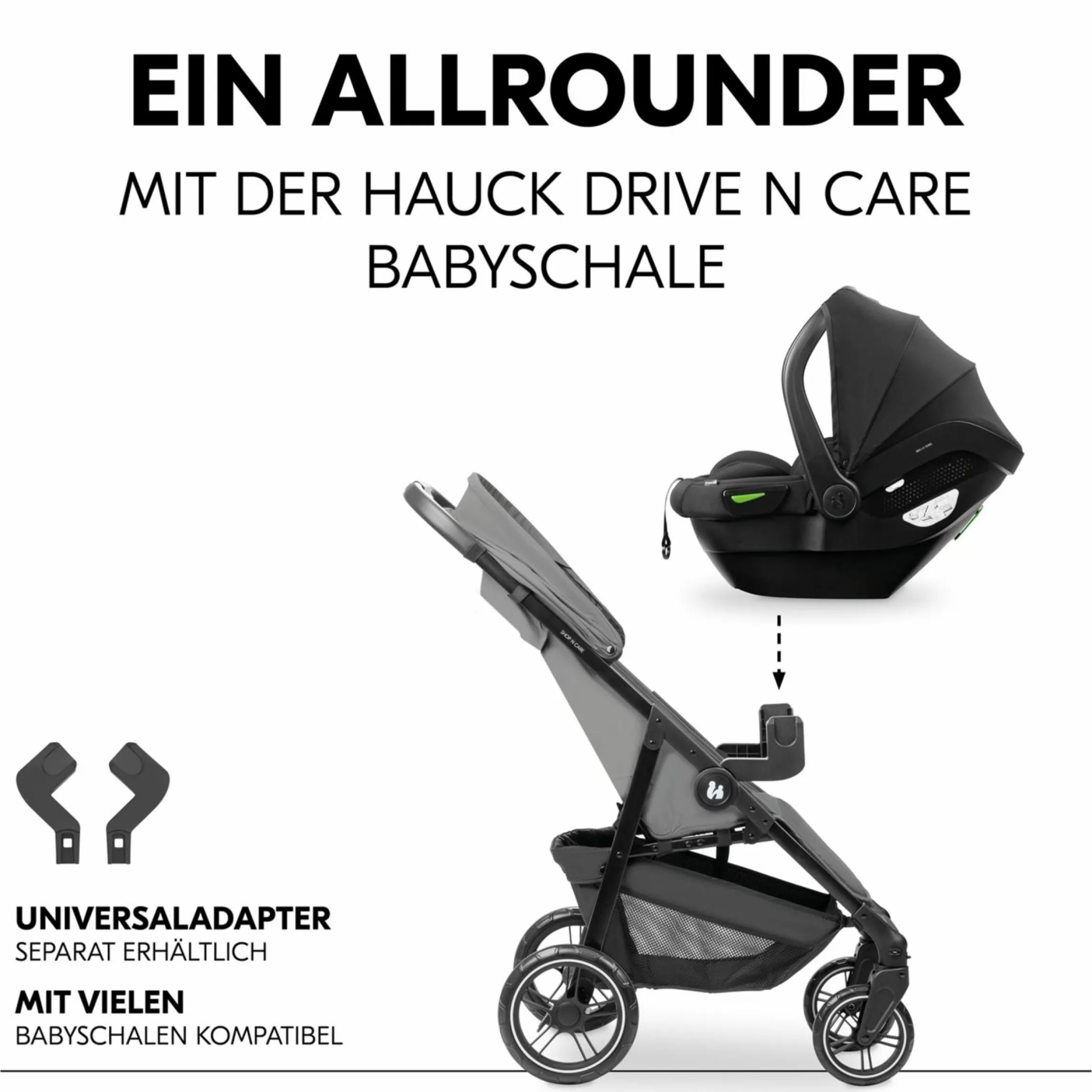 Buggy Shop N Care - Grey