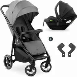 Buggy Shop N Care 2in1 Travel Set - Grey