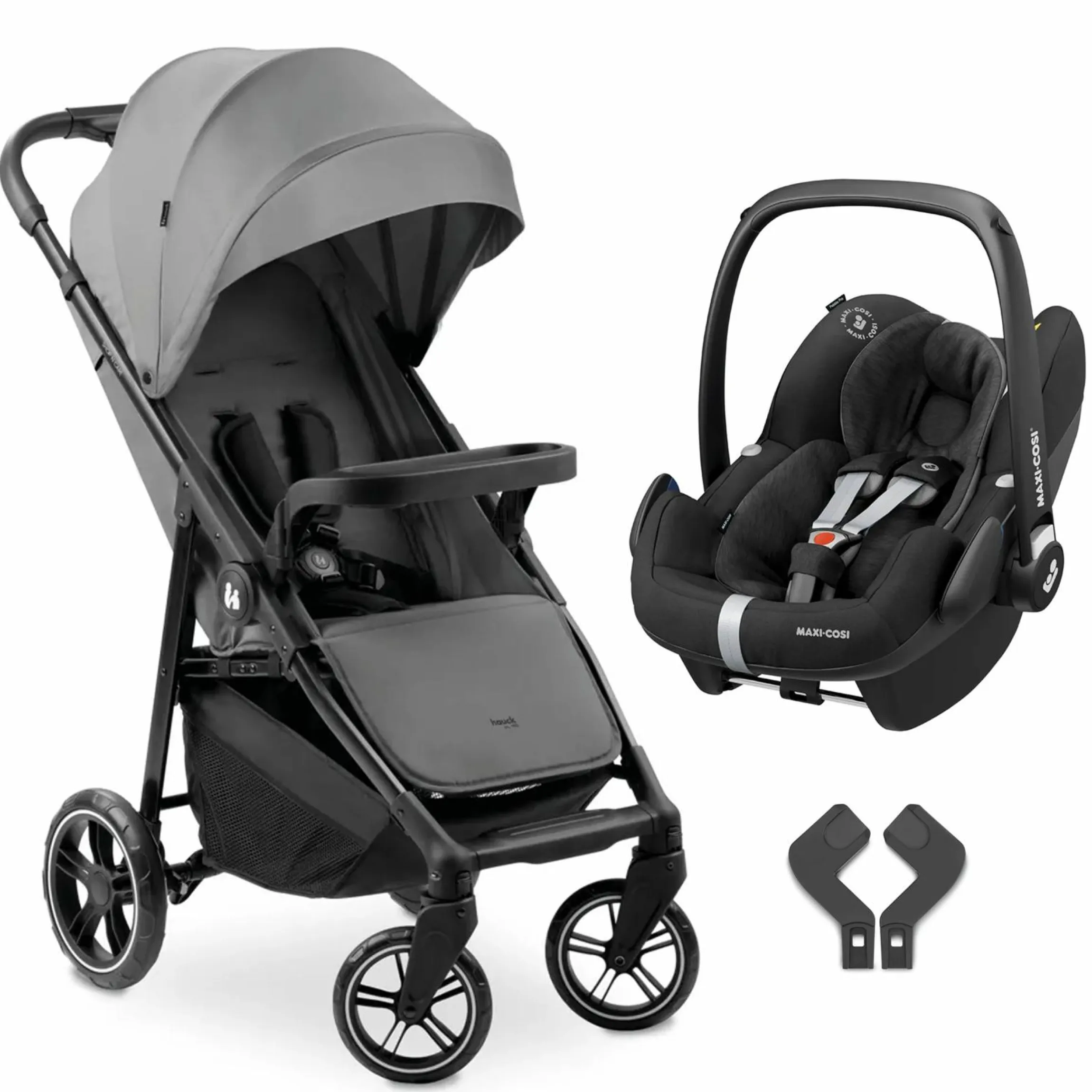 Buggy Shop N Care inkl. Autositz Pebble Pro - Grey