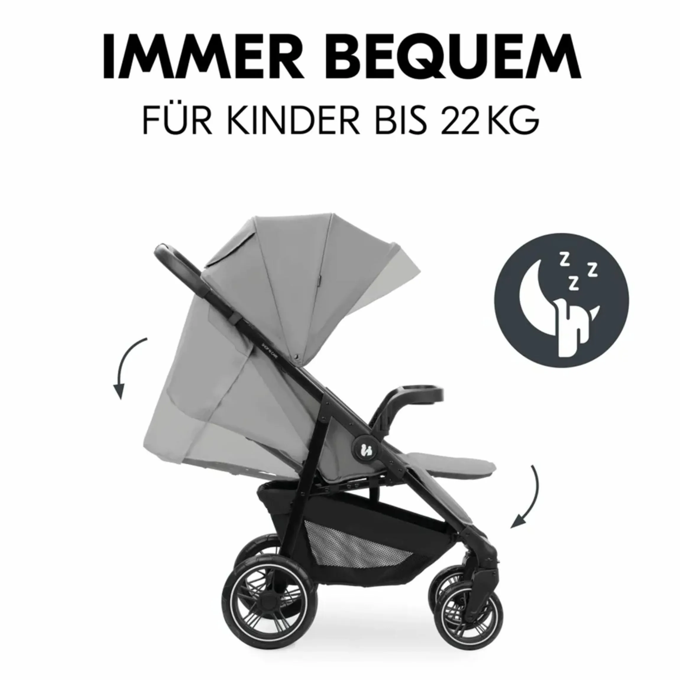 Buggy Shop N Care inkl. Autositz Pebble Pro & XXL Zubehörpaket - Grey