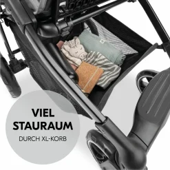 Buggy Shop N Care inkl. Autositz Pebble Pro & XXL Zubehörpaket - Grey